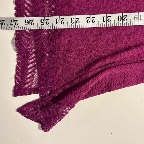 NEW Jessica Simpson Asymmetrical Purple Pink Sweater Size XS - Picture 8 of 9